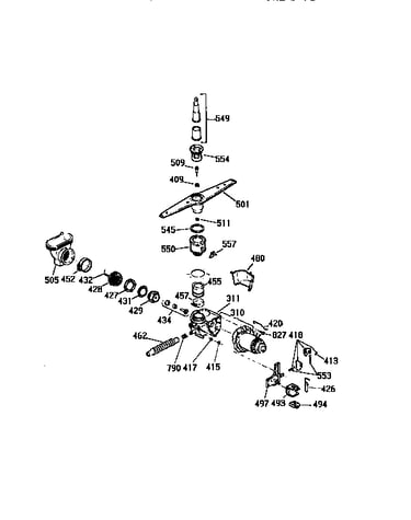 Motor-pump mechanism