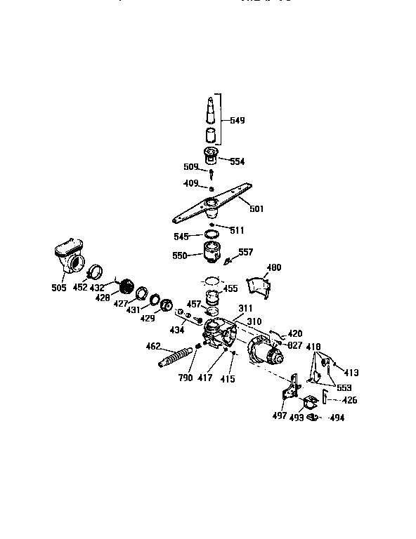 Motor-pump mechanism