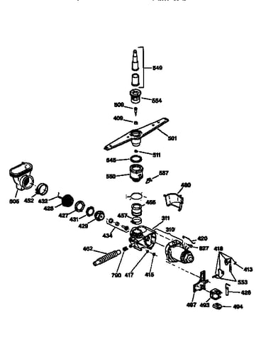Motor-pump mechanism