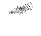 GE DBLR333T0WW blower and drive assembly diagram