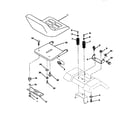 Craftsman 917252511 seat assembly diagram