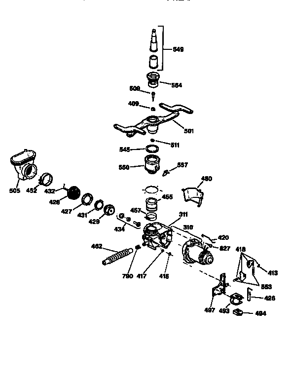 MOTOR-PUMP MECHANISM