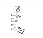 KitchenAid KCCC151DWH1 motor and drive diagram