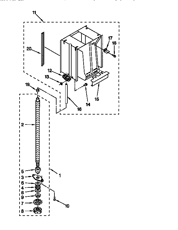 POWER SCREW AND RAM