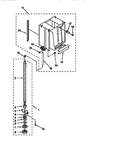 Power screw and ram