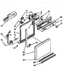 Frame and console