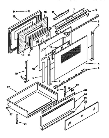Door and drawer