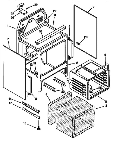 Oven chassis