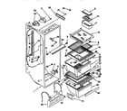 Kenmore 1069555611 refrigerator liner diagram