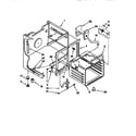 Whirlpool RF366BXDW0 oven diagram