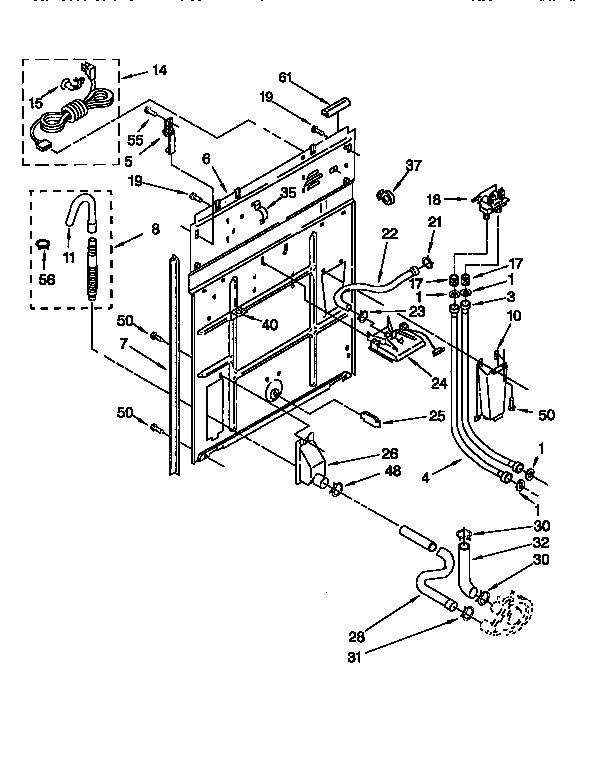 Rear panel