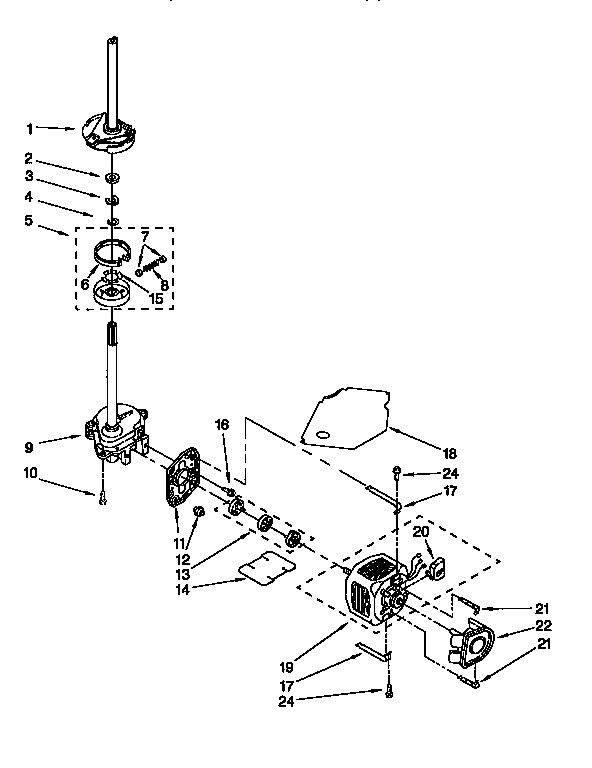 BRAKE, CLUTCH, MOTOR AND PUMP