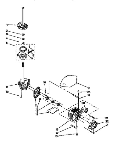 Brake, clutch, motor and pump