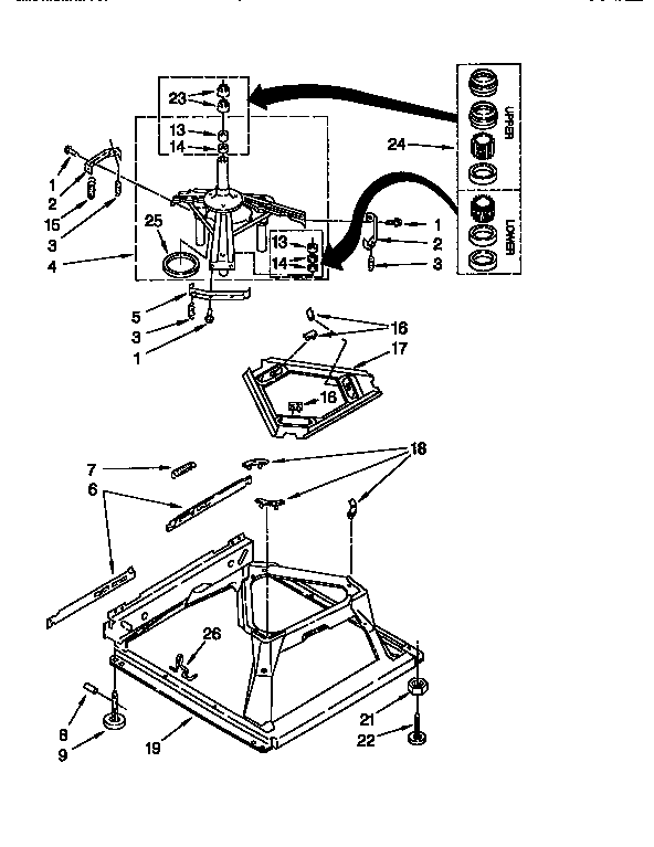 Machine base