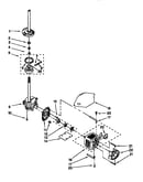 Brake, clutch, gearcase, motor