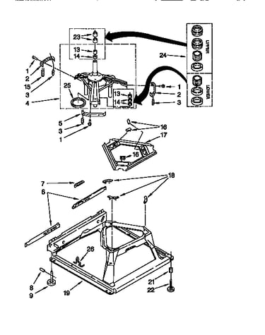 Machine base