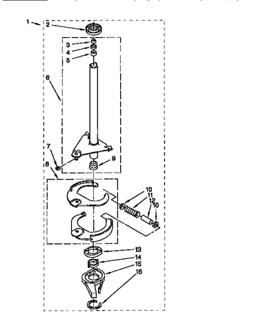 Brake and drive tube