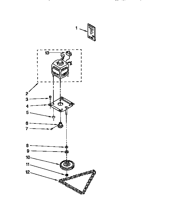 Motor and drive