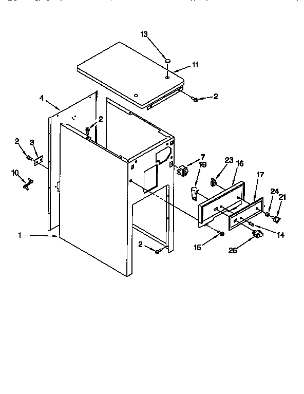 Cabinet and control