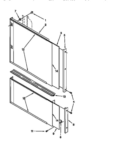 Door and panel
