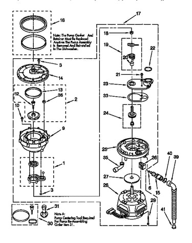 Pump and motor