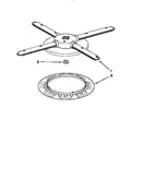 Lower washarm and strainer