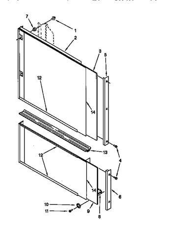 Door and panel