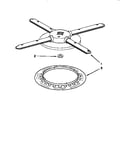 Lower washarm and strainer