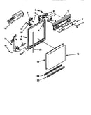 Frame and console