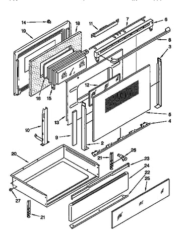 Door and drawer