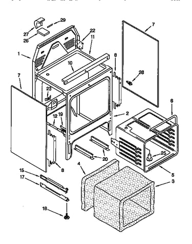 Oven chassis