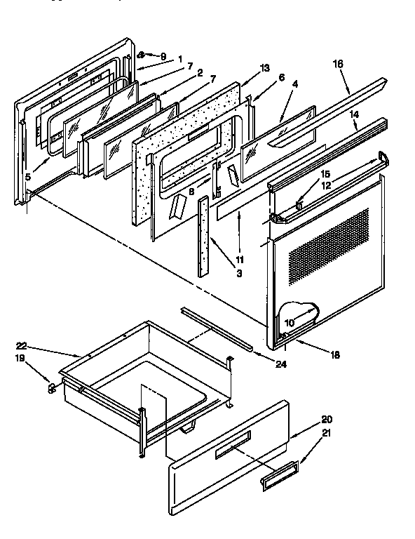 DOOR AND DRAWER