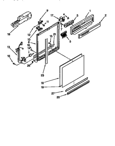 Frame and console