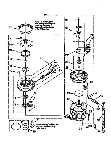 Pump and motor