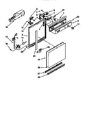 Frame and console