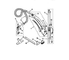 Kenmore 1162651190 hose and attachment diagram