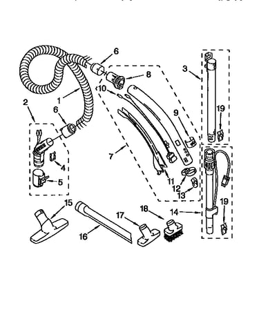 Hose and attachment