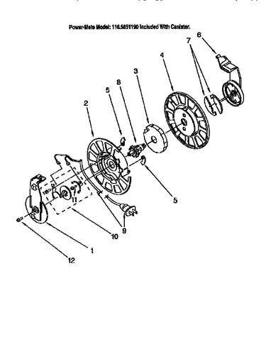 Power cord reel
