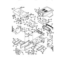 Craftsman 917252561 chassis and encl. diagram