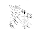 Craftsman 917252561 seat assembly diagram
