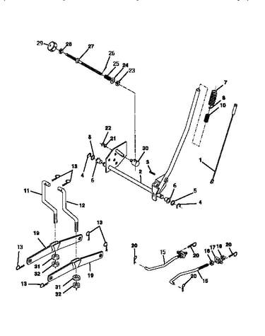 Mower lift