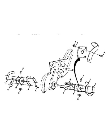 Tine assembly