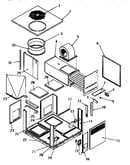 Blower housing and panels
