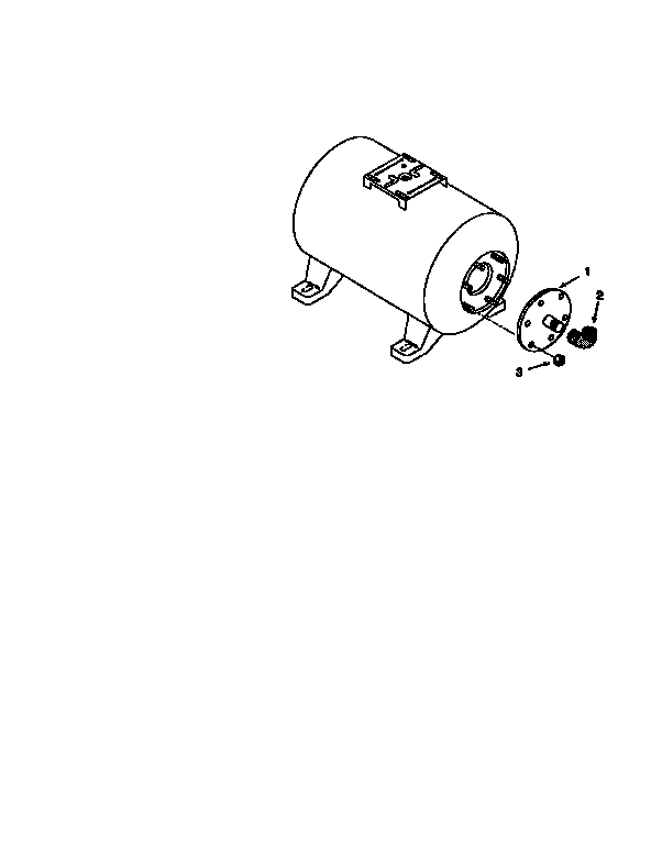 Captive air tank