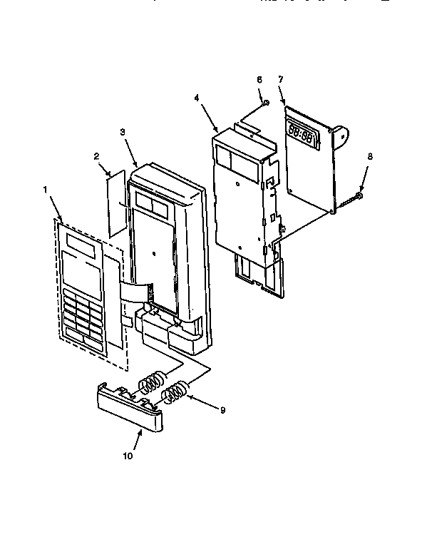 Control panel assembly