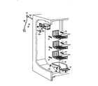 Kenmore 3639557780 freezer section diagram