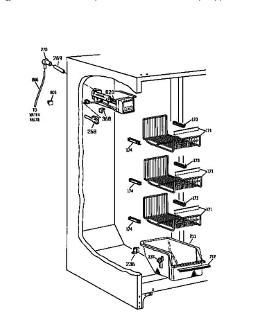 Freezer section