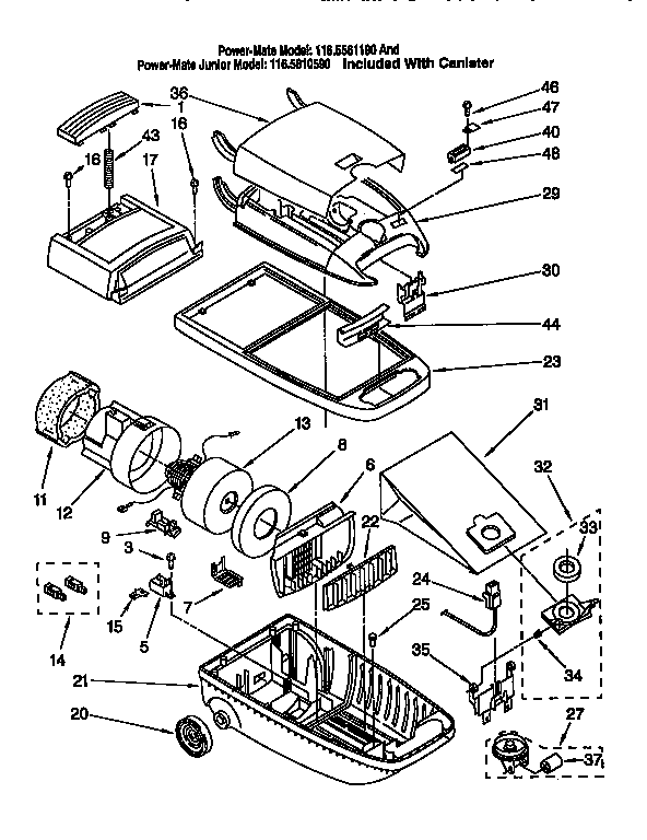 Main assembly
