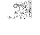 Kenmore 1162571290 hose and attachment diagram