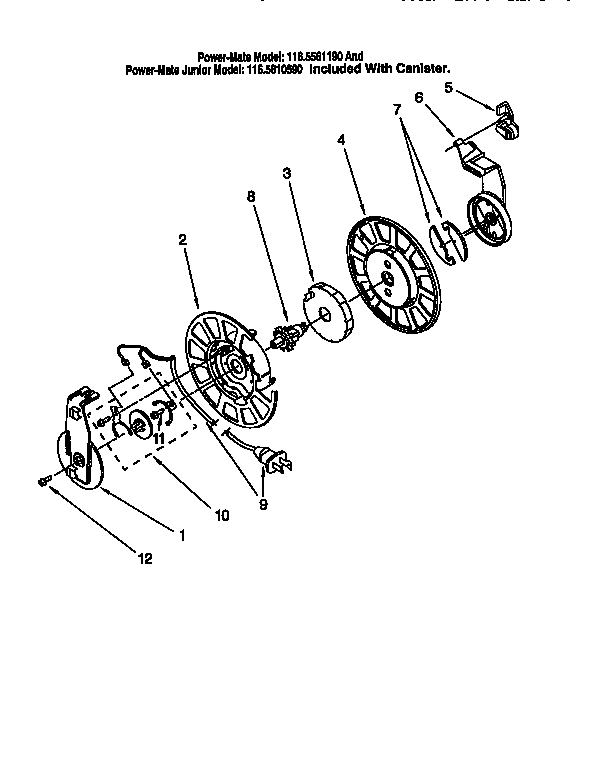 Power cord reel